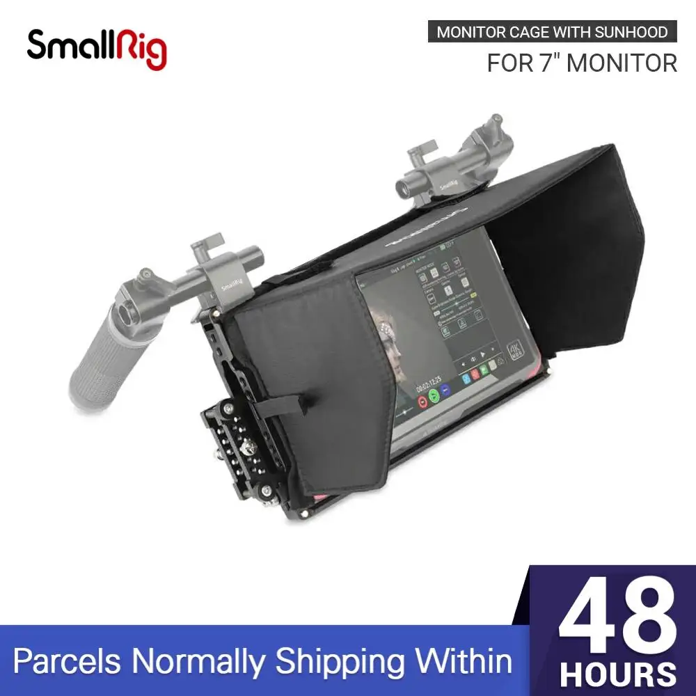 Клетка SmallRig для монитора с солнцезащитным козырьком ATOMOS Shogun Инферно/Ниндзя