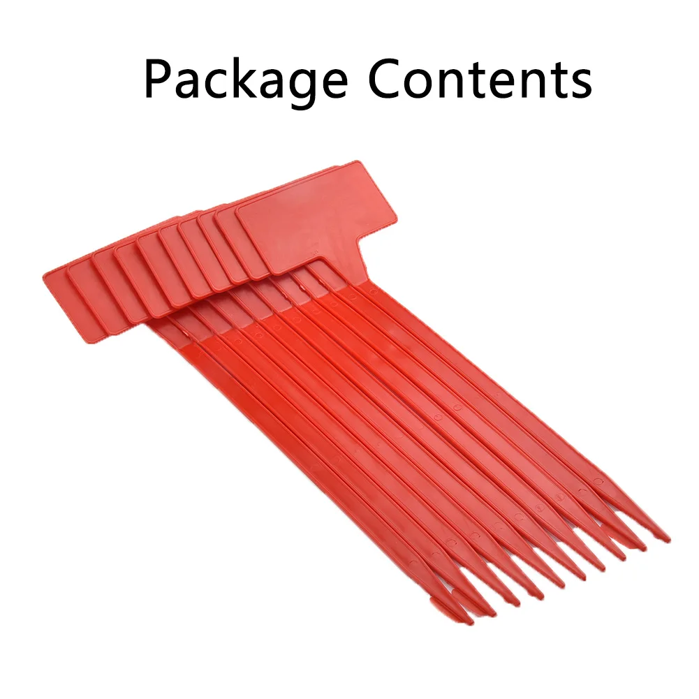 

Upturned Gardening Label Plant Labels T-Type Plastic Nursery Stick Marker Tags