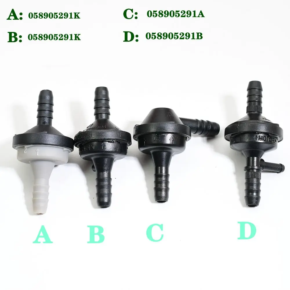 Обратный клапан вакуумного воздушного насоса для A4 Q5 A6 A3 TT Passat 1 8 T 058905291K 058905291A