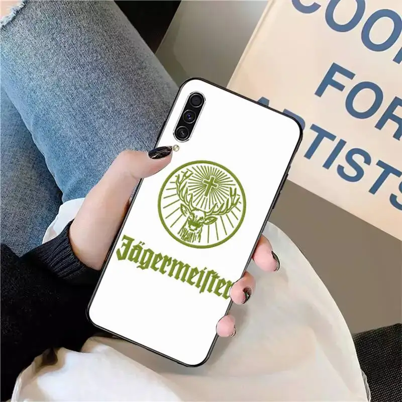

Jagermeister liqueur high quality Phone Case For Samsung galaxy S 9 10 20 A 10 21 30 31 40 50 51 71 s note 20 j 4 2018 plus