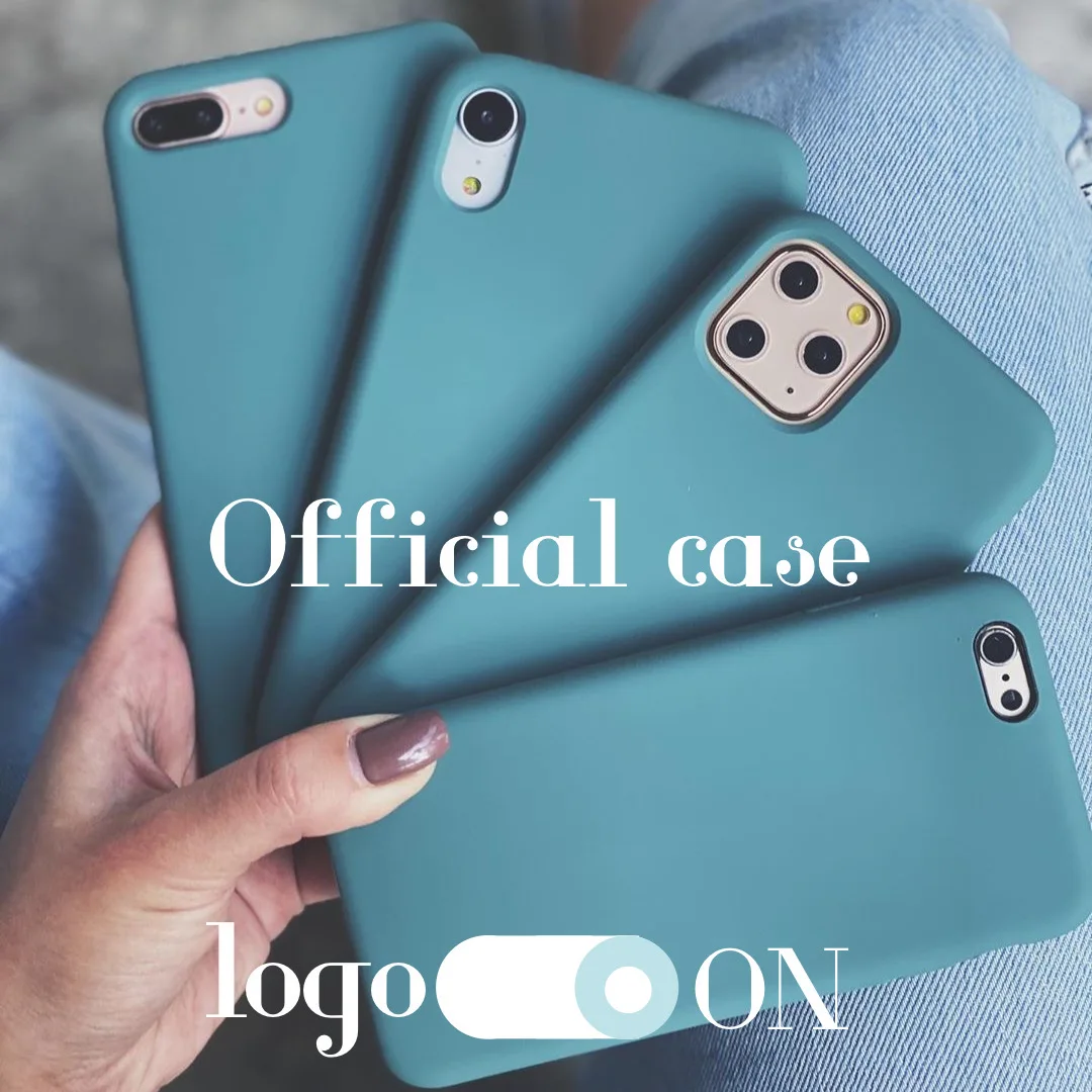 Silicone Case For iPhone XR X XS Max 11 Pro 7 Plus 8 6 6s Cases With Apple Cover Official Box |