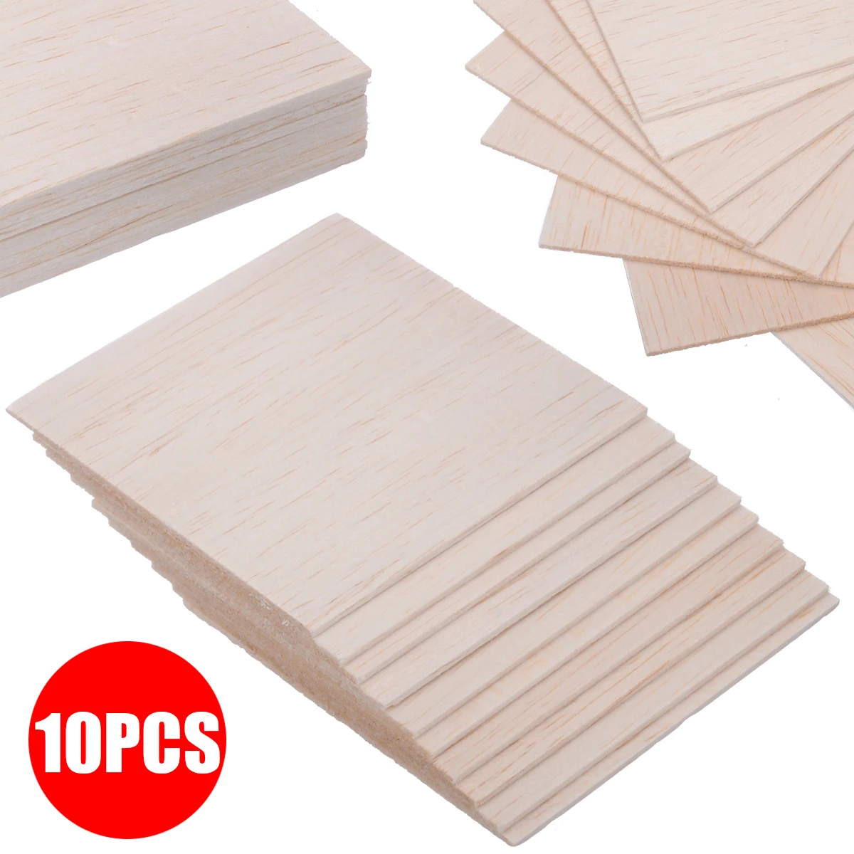 10 шт. 100x100x2 мм пробкового дерева листы DIY деревянная тарелка дом для дома корабль