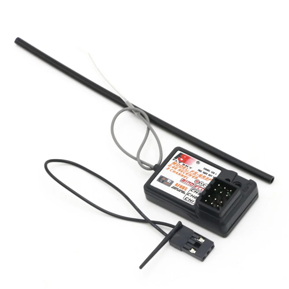 Приемник Flysky FS-GR3E 3 канала 2 4G GR3E с защитой от прерывания водонепроницаемый для