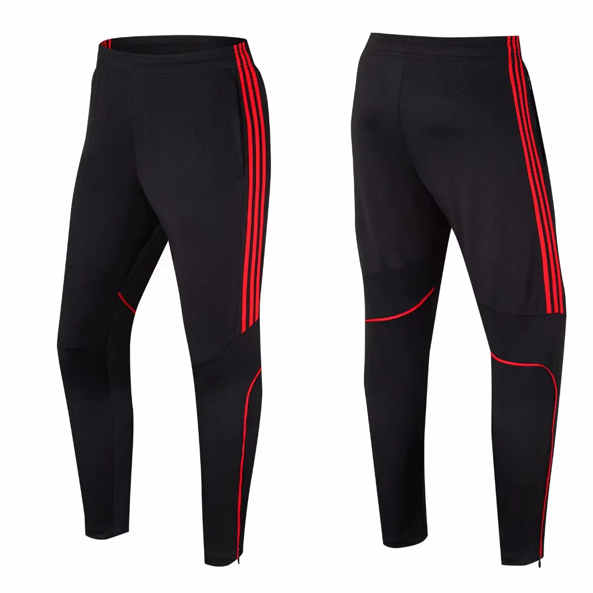 

Fashion Mens Soccer Training Sport Trousers With Pocket Jogging Male Sport Gym Fitness Workout Running Pants Pantalon Deportivo