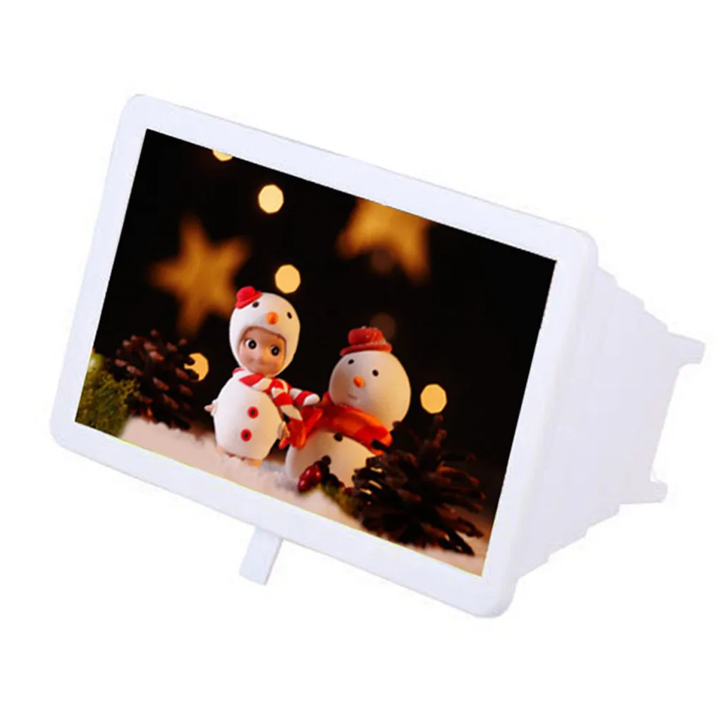 Складной 3D видео телефон с экраном 8 дюймов увеличительное стекло усилитель HD