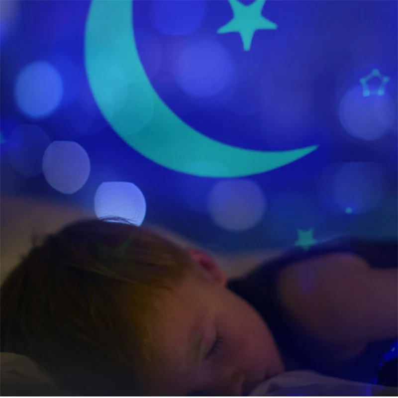 Smart Star projector Night Light For Children Kids Bedroom Decor Projector Rotating Nursery LED Baby Lam HOME | Освещение