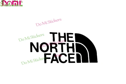 

DOMI Car Sticker Decal for North Face Die-cut Car Window Sticker Bumper Racing Laptop Helmet Trunk Wall Vinyl Decal