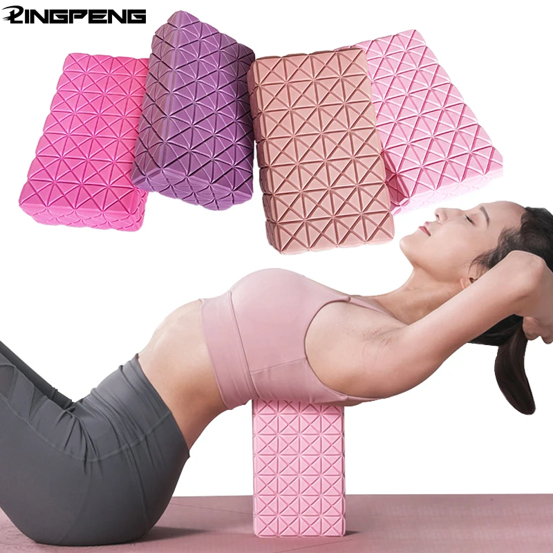 

Yoga Block Color Foam Block Brick Pilates Exercise Gym Training Equipment Stretching Auxiliary Body Sculpting Fitness Kit Tool