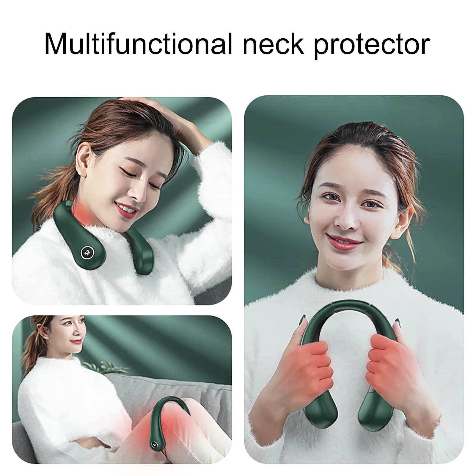 

Winter Portable USB Rechargeable Electric Hanging Neck Protector Hand Warmer