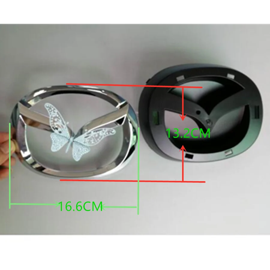 Автомобильные аксессуары детали кузова символ решетки переднего бампера для Mazda