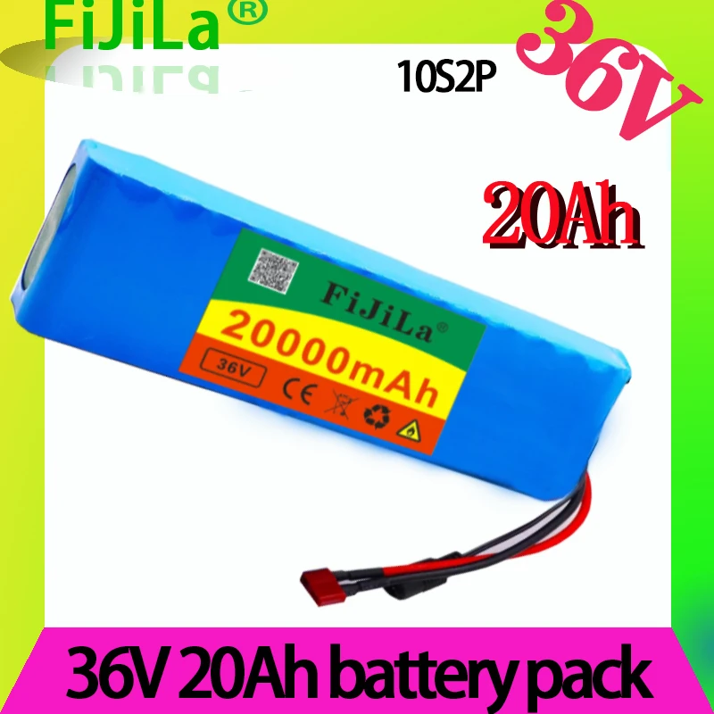 

100% новый 36V 20Ah 10S2P 18650 перезаряжаемый аккумулятор 20000mAh, модифицированные велосипеды, Электромобиль 42V Защитная печатная плата