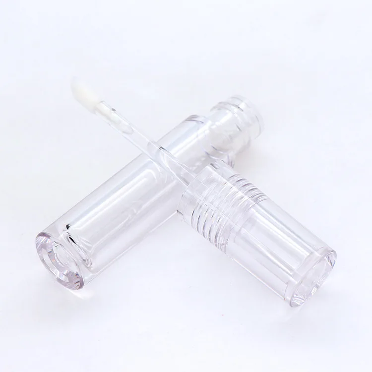 10/20 Вт 30 50 шт. пустой 4 мл блеск для губ трубки набора круглых прозрачных ленточек