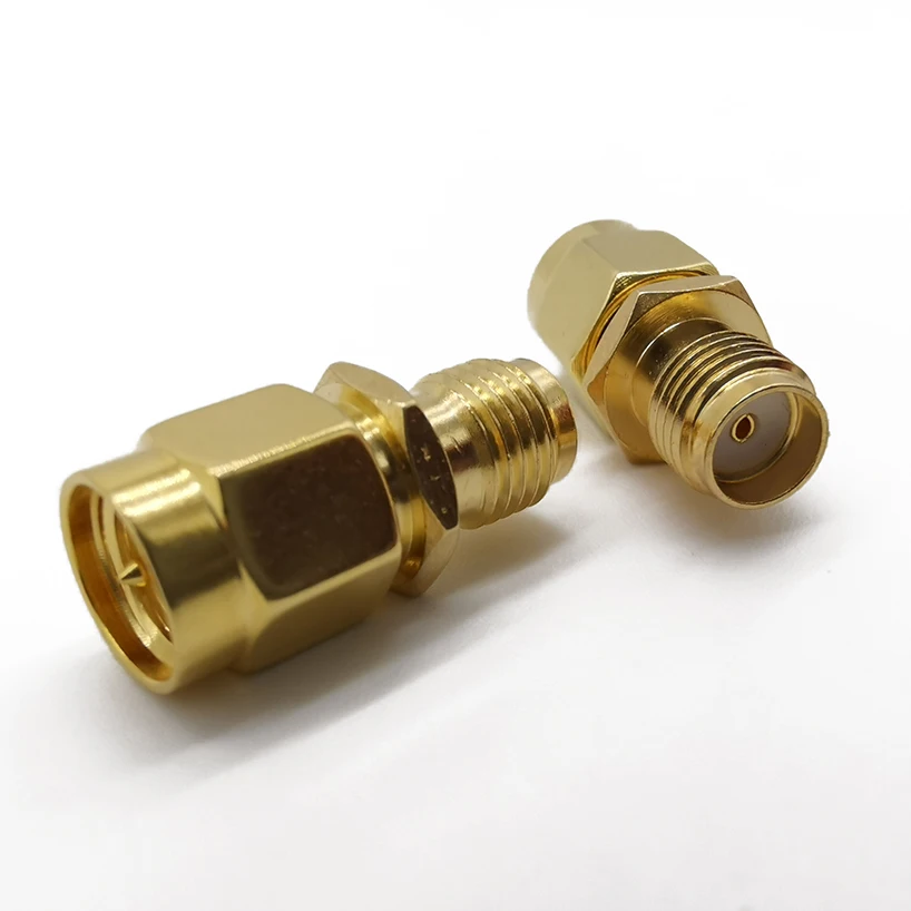 Коаксиальный коаксиальный переходник RF 1/2/5 шт. разъем SMA штекер-гнездо RP SMA-штекер