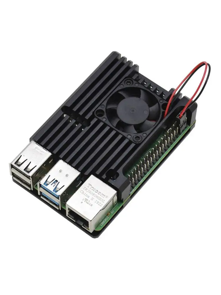 Для Raspberry Pi 4 b тип Алюминий из сплава в виде металлического отведение тепла ЧПУ