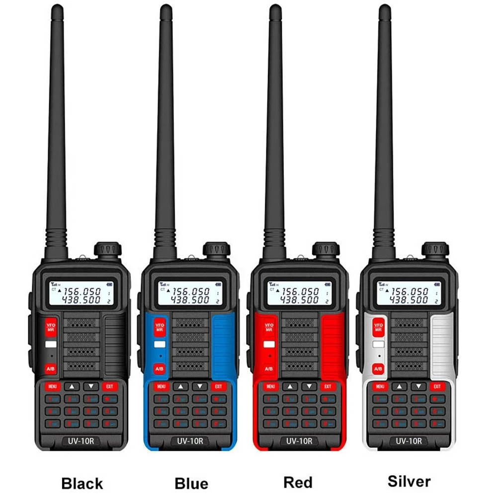 

2021 Baofeng Professional Walkie Talkie UV10R 128 Channels VHF UHF Dual Band Two Way CB Ham Radio Baofeng UV5R Enhanced UV 10R