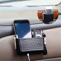 1 pcs car door smartphone boxes stand 2 colors auto cell phone holder large capacity storage bracket for vehicle accessories