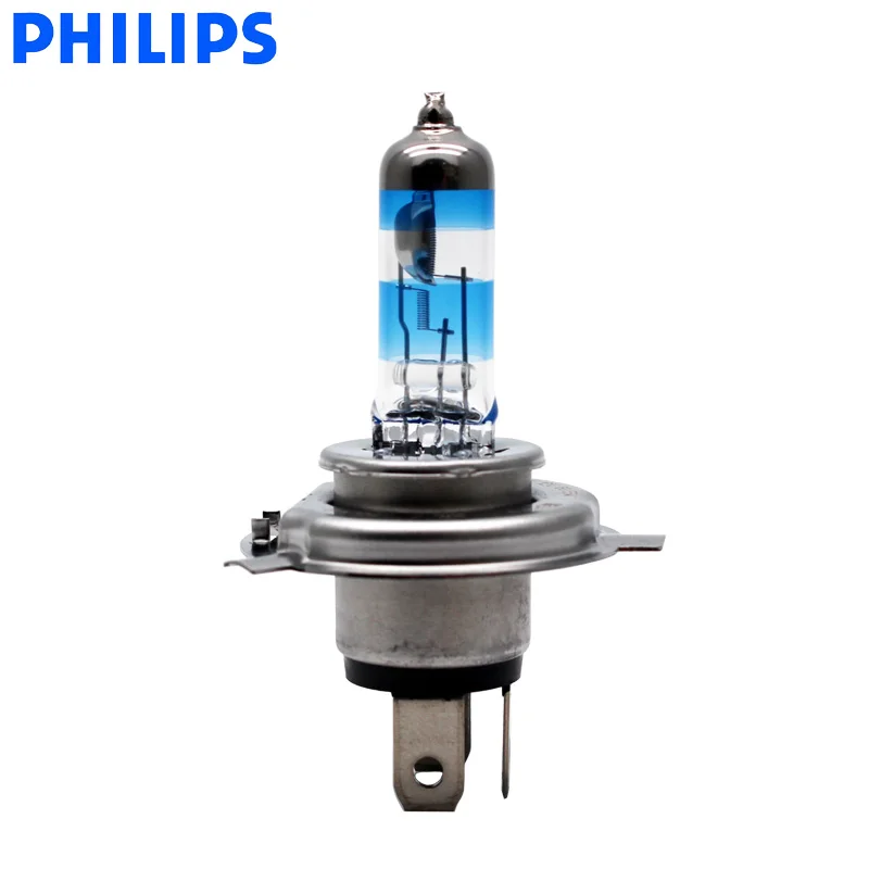 Philips H4 9003 12V Racing Vision + 150% более яркие Автомобильные фары Hi/lo галогенная лампа ралли
