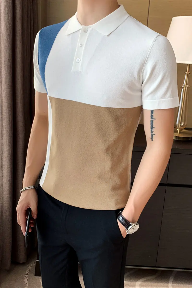 

VALVOELITE Tailor-made T-ShirtsSummer fashion classic men's Polo Shirt hot sale new pattern casual top short sleeve brand