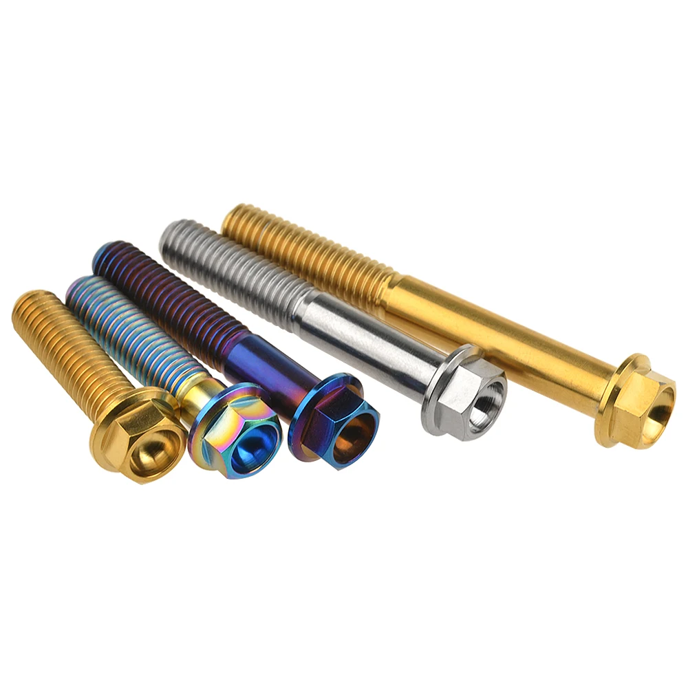 Титановый фланцевый шестигранный маленький болт Xingxi M8X15 20 25 30 35 40 45 50 55 60 65