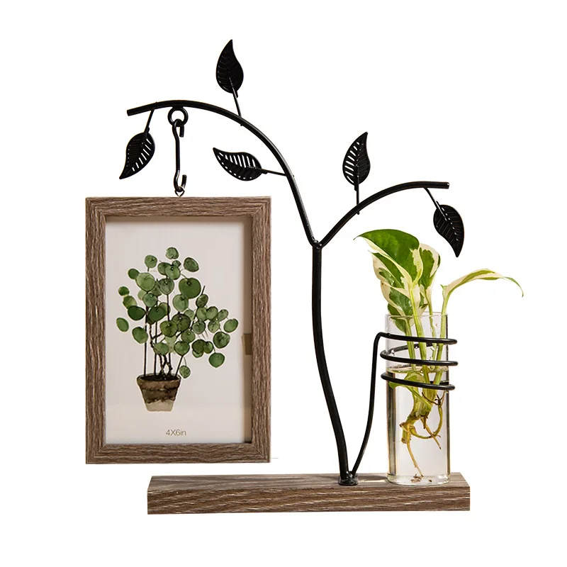 Пасторальное Искусство фоторамка компьютерный стол креативная Закуски магазин