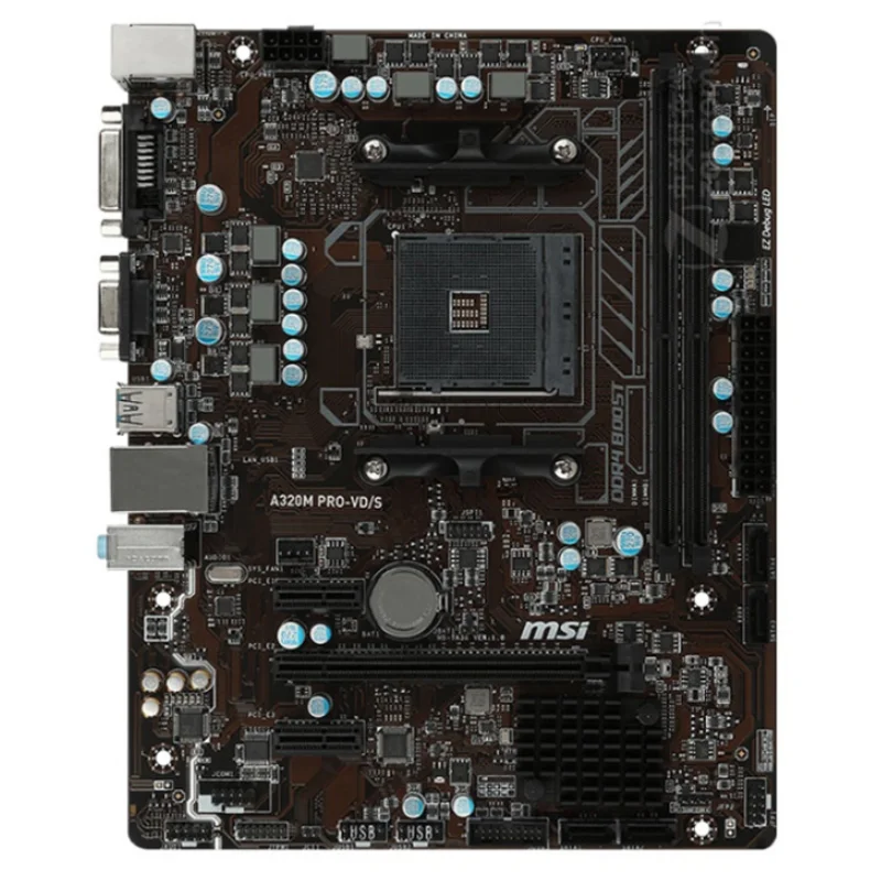 

A320M PRO-VD/S MSI am4 motherboard ddr4 AMD A320 Ryzen Original Desktop Mainboard AM4 PCI-E 3.0
