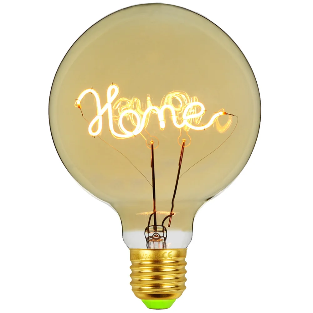 Марочные шарики edison домашняя декоративная светодиодная лампа накаливания 4 Вт с
