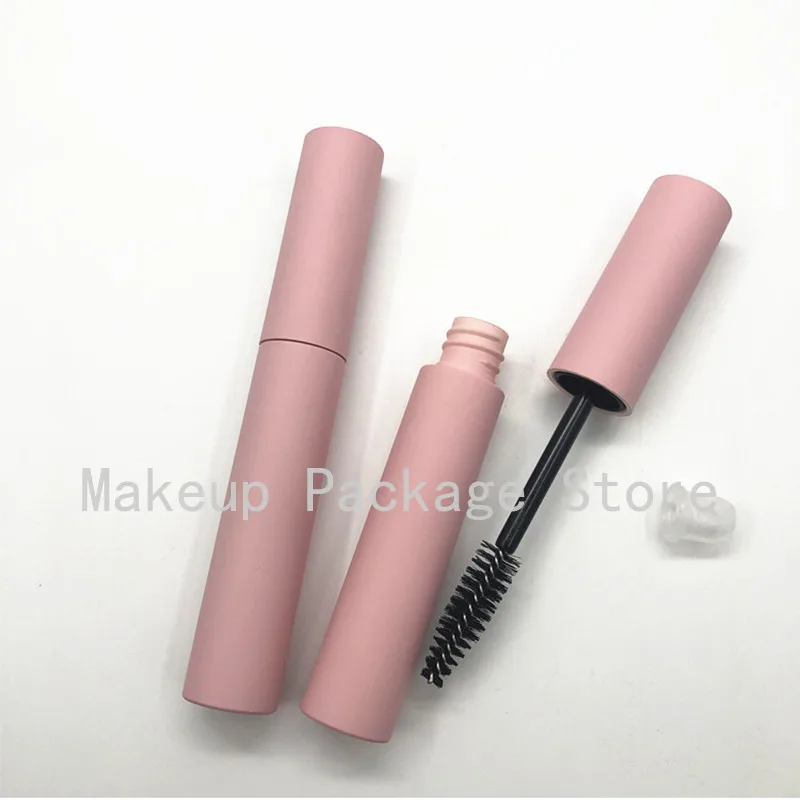 

10/30/50/100pcs 10ml Empty Lip Gloss Tubes DIY Pink Portable Mascara Tubes Round Cosmetic Eyeliner Refillable Containers