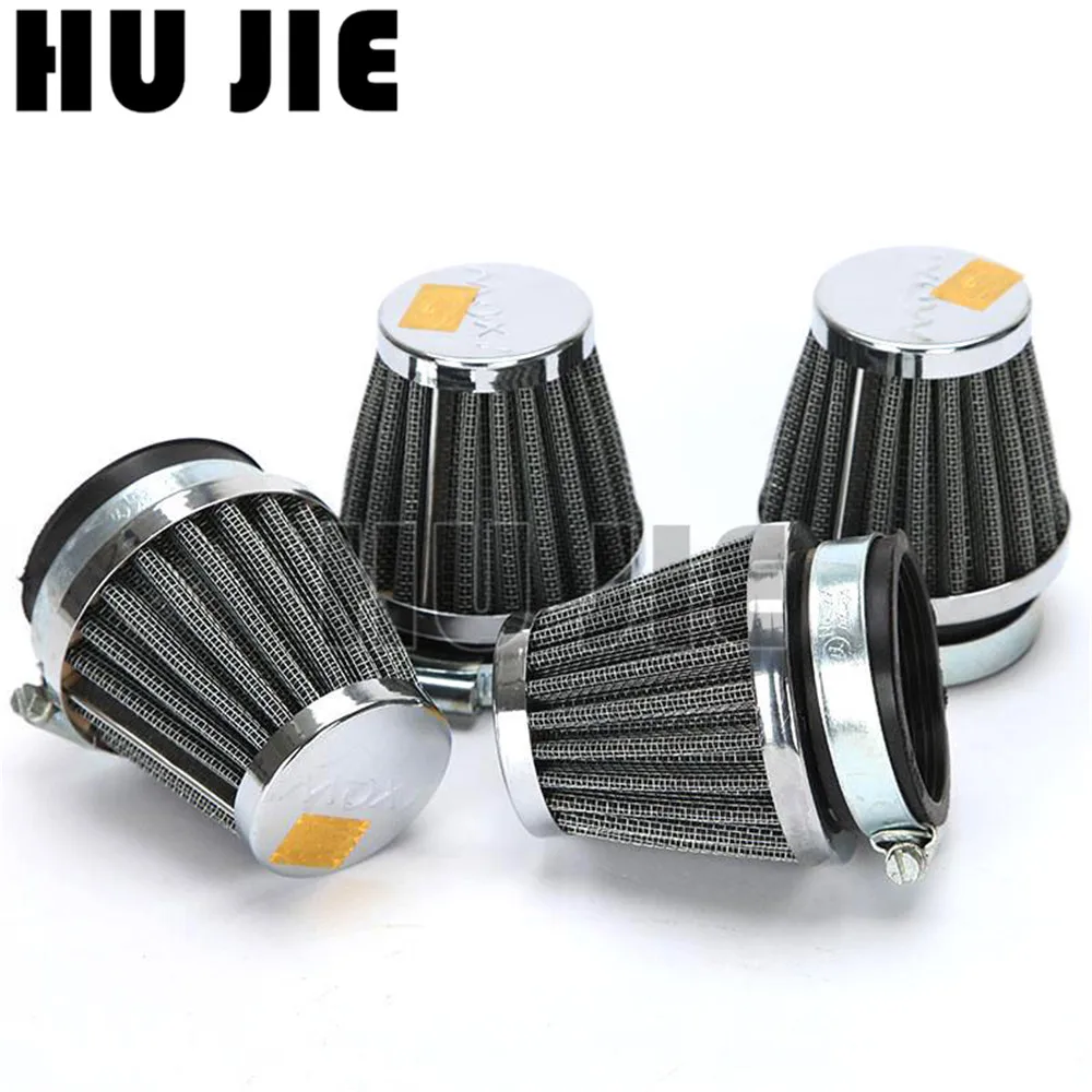 Универсальный Воздушный фильтр для мотоцикла 54 мм Honda Yamaha Suzuki Kawasaki Cafe