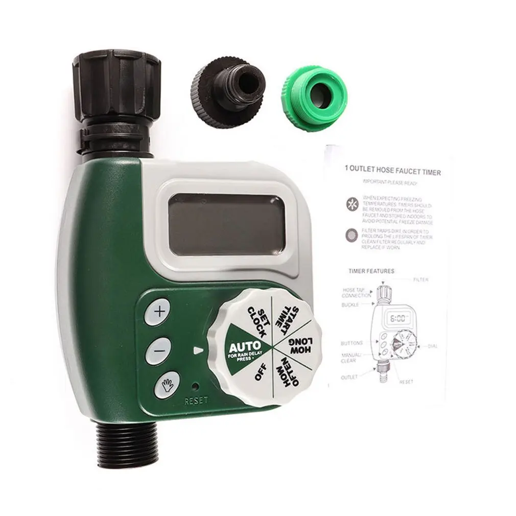 

Lazy Plant Watering Timer Garden Sprinkler Irrigation Controller Drip Irrigation Tool LCD Screen Display
