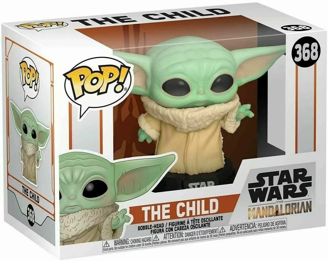 

FUNKO POP Star Wars The Mandalorian Yoda Baby Child 368#Hand-made Yoda Baby Toy