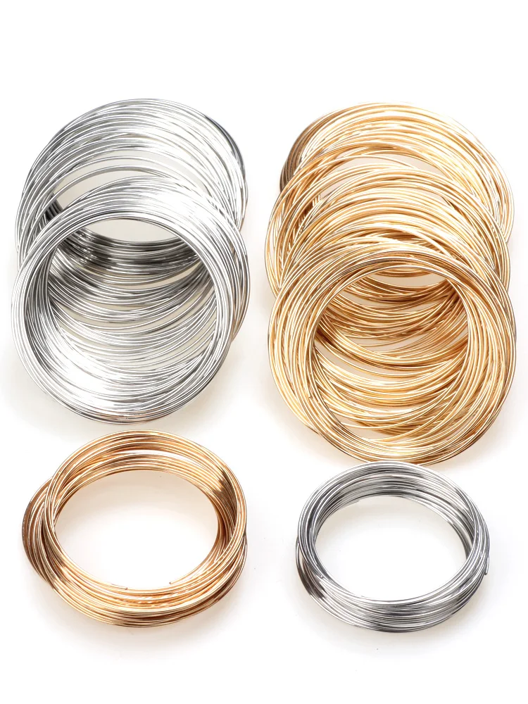 

20 laps of metal wire coil steel bead brooch bouquet blank bracelet bracelet DIY jewelry making accessories