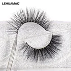 LEHUAMAO норковые ресницы, 100% безжалостная ручная работа, 3D норковые ресницы, полные ресницы, Мягкие Накладные ресницы, макияж, ресницы A12