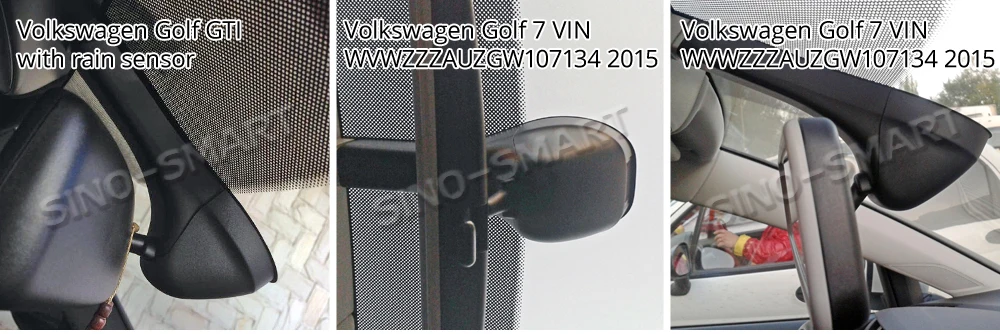 SINOSMART Novatek 96658 автомобильный Wifi DVR камера для Golf 7 Golf 7 SPORTSVAN управление с помощью мобильного телефона ПРИЛОЖЕНИЕ SONY IMX323