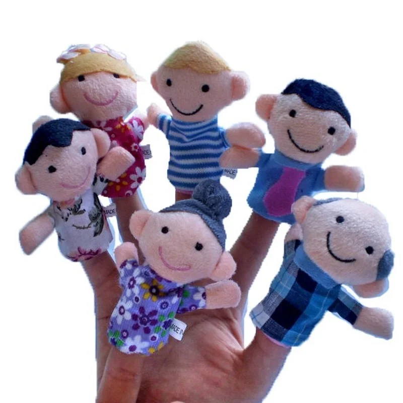 

New Kawaii Finger Puppet Plush Toy Anime Puppet Melody Plush Toy