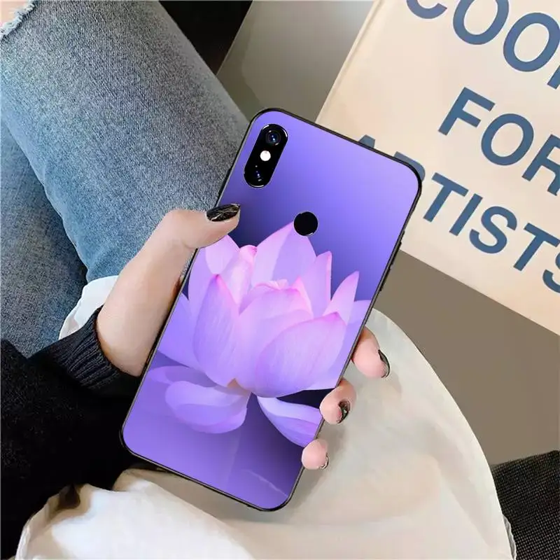 

Ricestate Lotus Flower Phone Case For Xiaomi Redmi note 7 8 9 t max3 s 10 pro lite coque funda shell cover