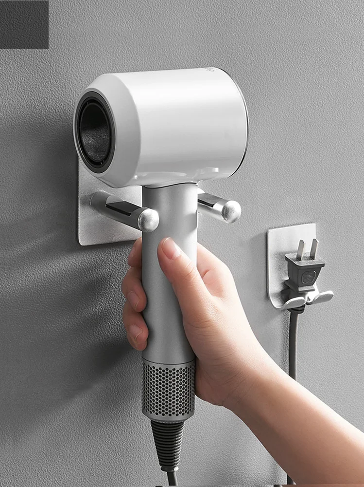 Крепежная рама для фена Dyson Алюминиевая Полка хранения без перфорации настенная
