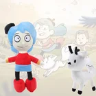 Плюшевые игрушки в стиле аниме, Hilda, плюшевые игрушки, милый олень, лиса, мягкие фигурки животных из фильма, подушка для детей, подарок на день рождения