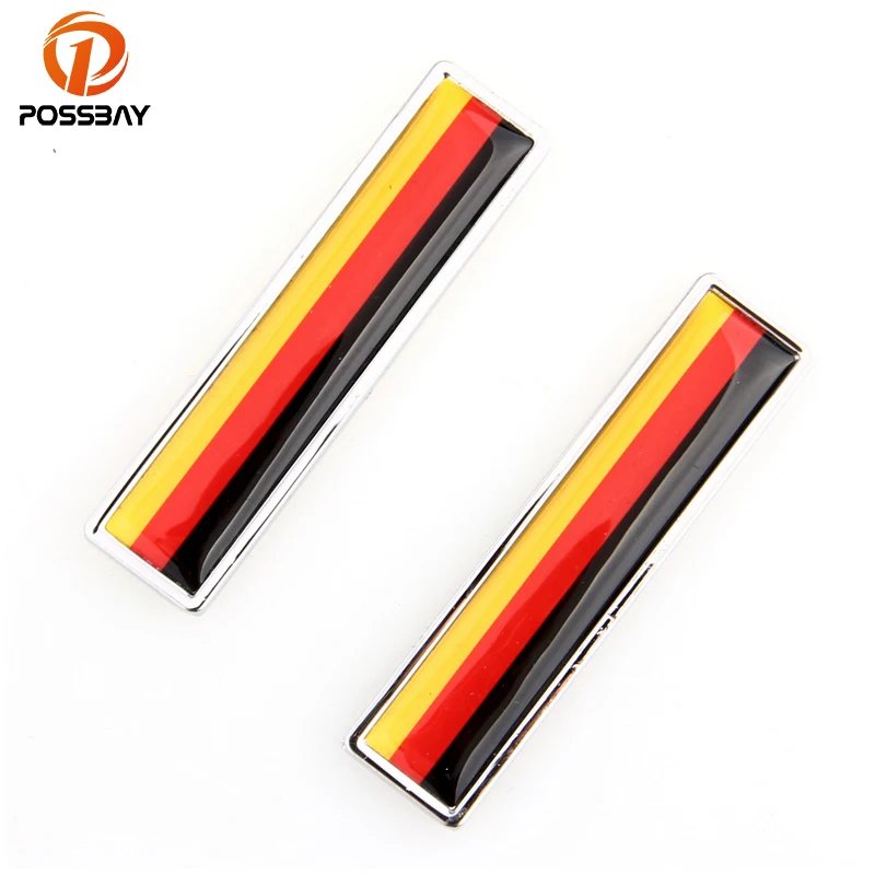 Автомобильные наклейки POSSBAY из нержавеющей стали универсальные на дверь и окно