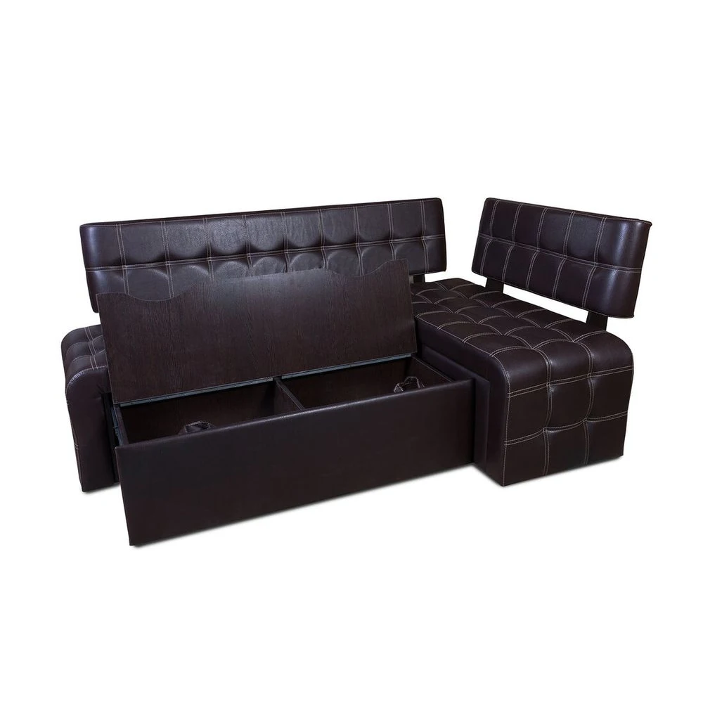 Кухонный угловой диван со спальным местом Бител Прага венге Борнео |