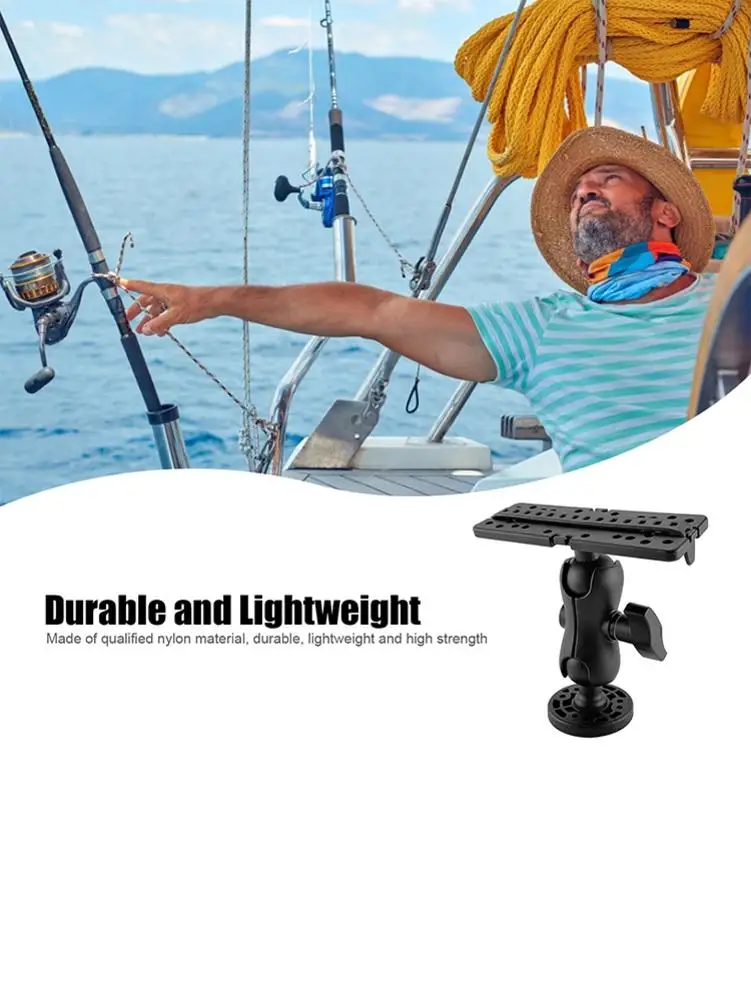 

Fishing fish finder Fish bite Bracket Rotating Electronic Mounting Detector Base Outdoor fishing accessories