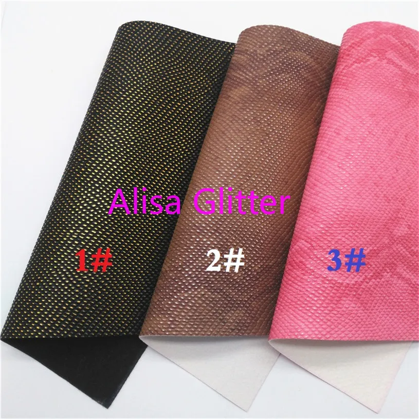 1 шт. A4 Размер 21х29см металлический питон змеиная кожа синтетическая ткань