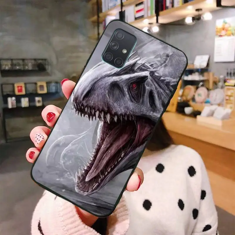 HPCHCJHM Парк Юрского периода Динозавр мир Роскошный чехол для телефона Samsung A10 A20 A30 A40