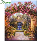Алмазная живопись Сад в доме, квадратная круглая вышивка крестиком, мозаика, алмазная вышивка Стразы, домашний декор YY3424