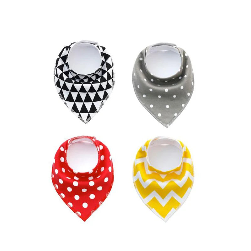 4 шт./стандартная бандана для собак нагрудник шарф хлопковые мягкие Аксессуары