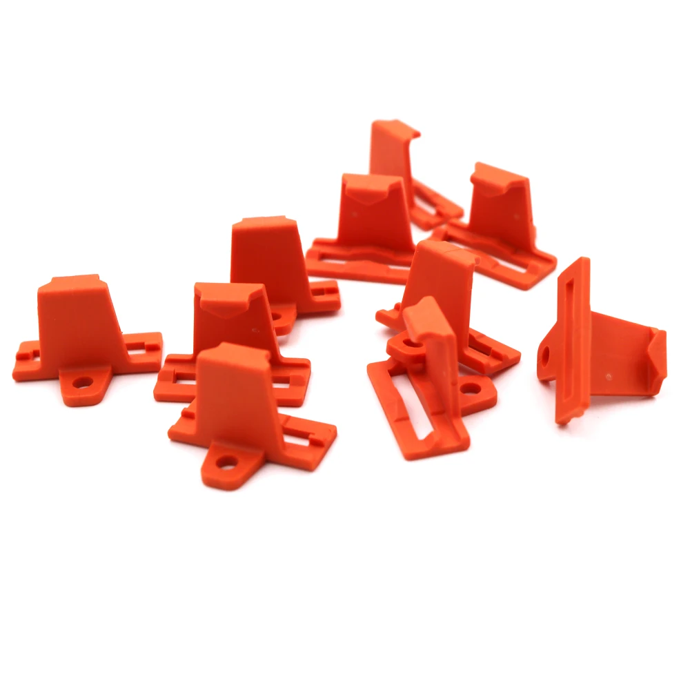 10 шт./лот факсированная Скоба разъем поддержка компактный проводной проводки