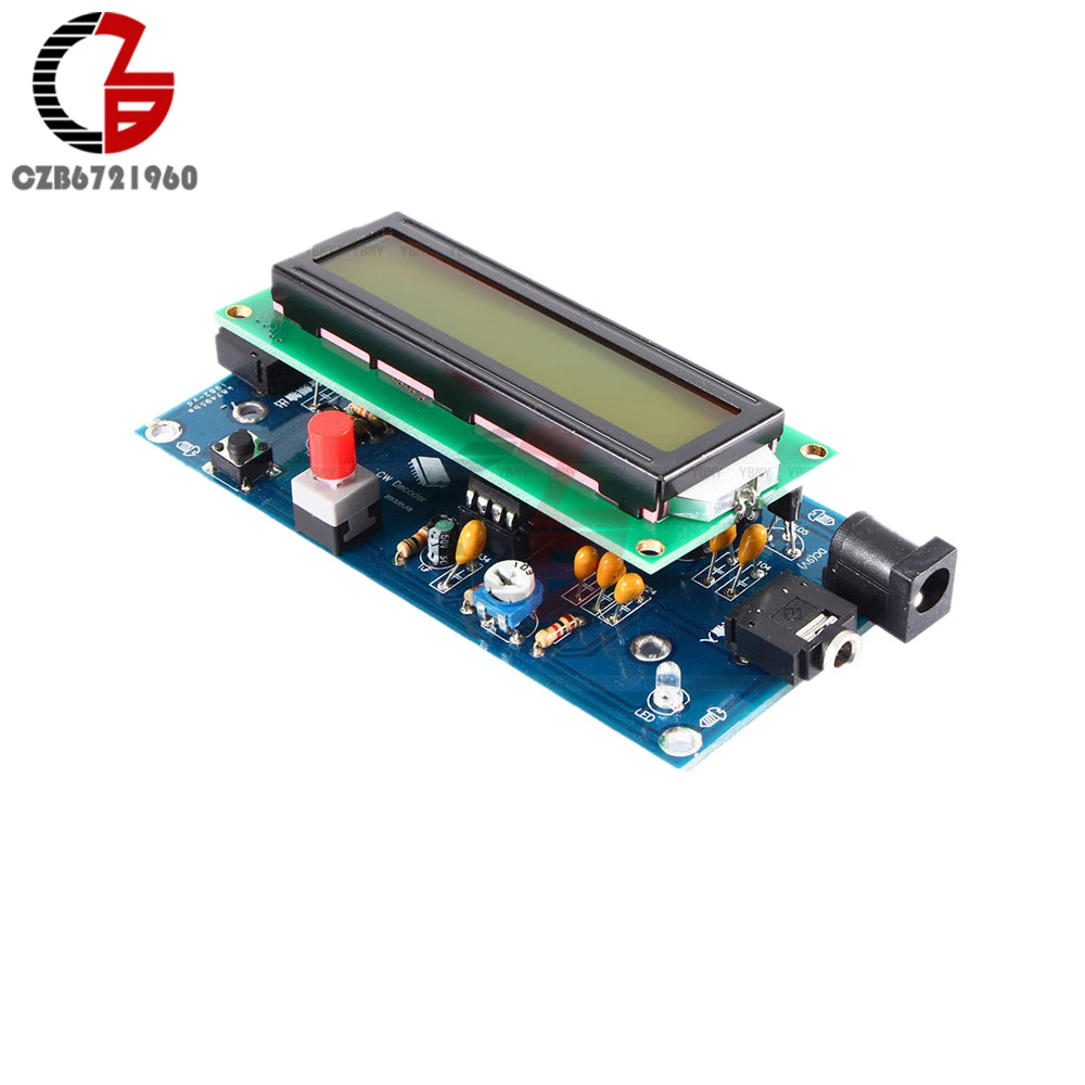 

Ham радио Эфирное CW декодер Морзе Код читатель Морзе код переводчик Ham радио аксессуар DC 12V 500mA