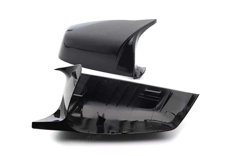 

Black Color Mirror Cover Cap Rearview Cap Shell For BMW 5 Series LCI 2008-2010