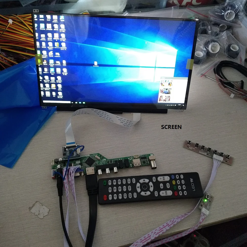 Комплект VGA HDMI 15 6 дюймовая аудиопанель IPS NV156FHM-A21 1920x1080 LCD LED + плата драйвера