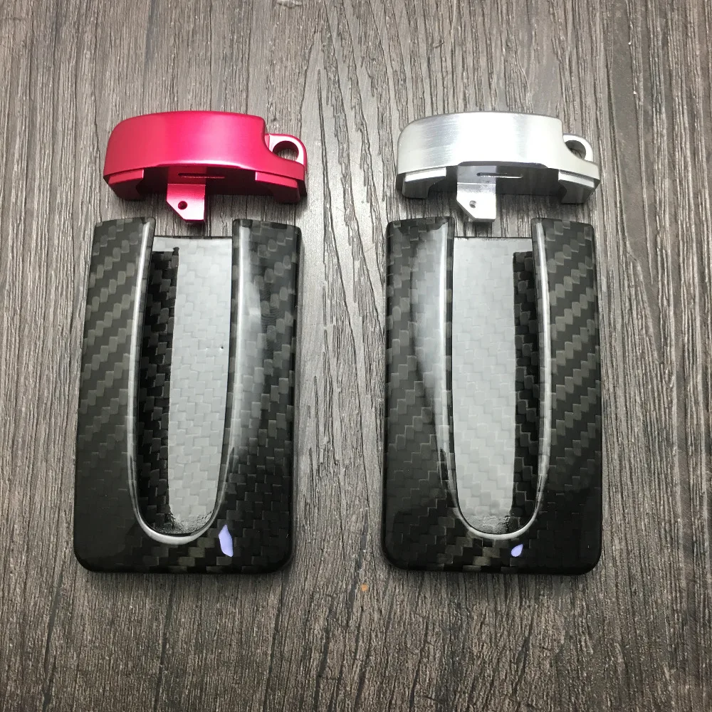 Чехол для автомобильного ключа с дистанционным управлением из 100% углеродного