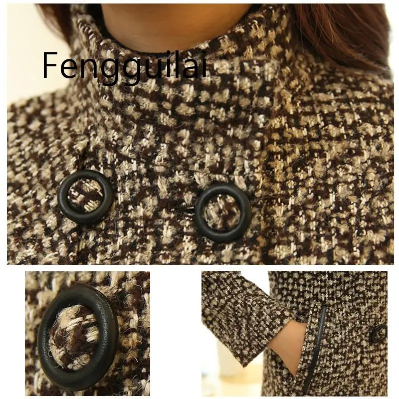 Новинка Женское шерстяное пальто зима 2019 осенняя мода элегантное для мамы